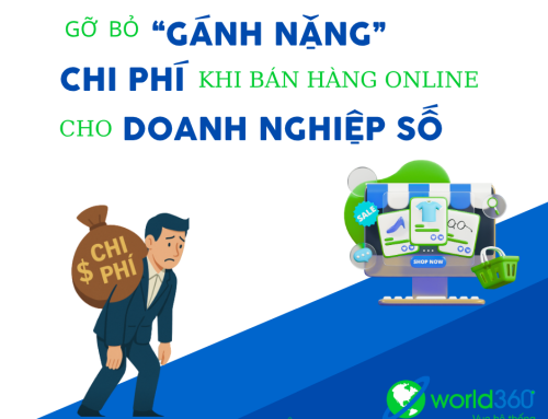 GỠ BỎ “GÁNH NẶNG” CHI PHÍ KHI BÁN HÀNG ONLINE CHO DOANH NGHIỆP SỐ