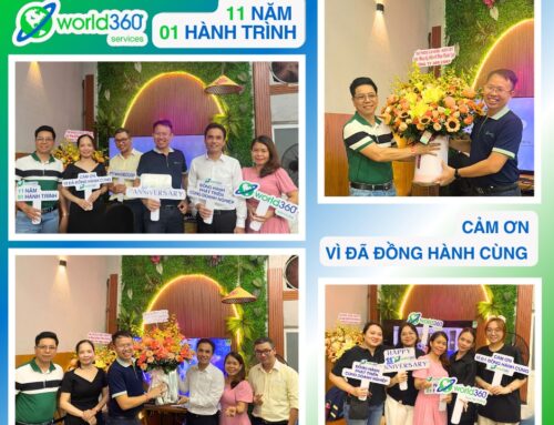 11 Năm Một Hành Trình – Cảm ơn vì đã đồng hành cùng 360 CORP